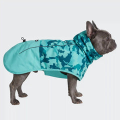Breatheshield™ Dog Raincoat - Camo Teal