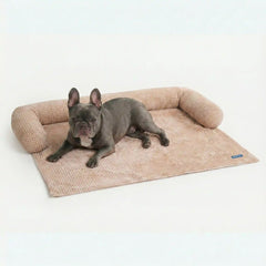 Frostcore™ Cooling Couch Cover Dog Bed - Waffle Brown