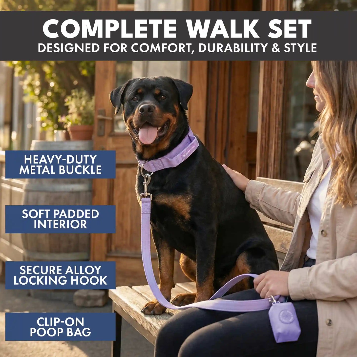 Comfort Control Dog Collar Sets