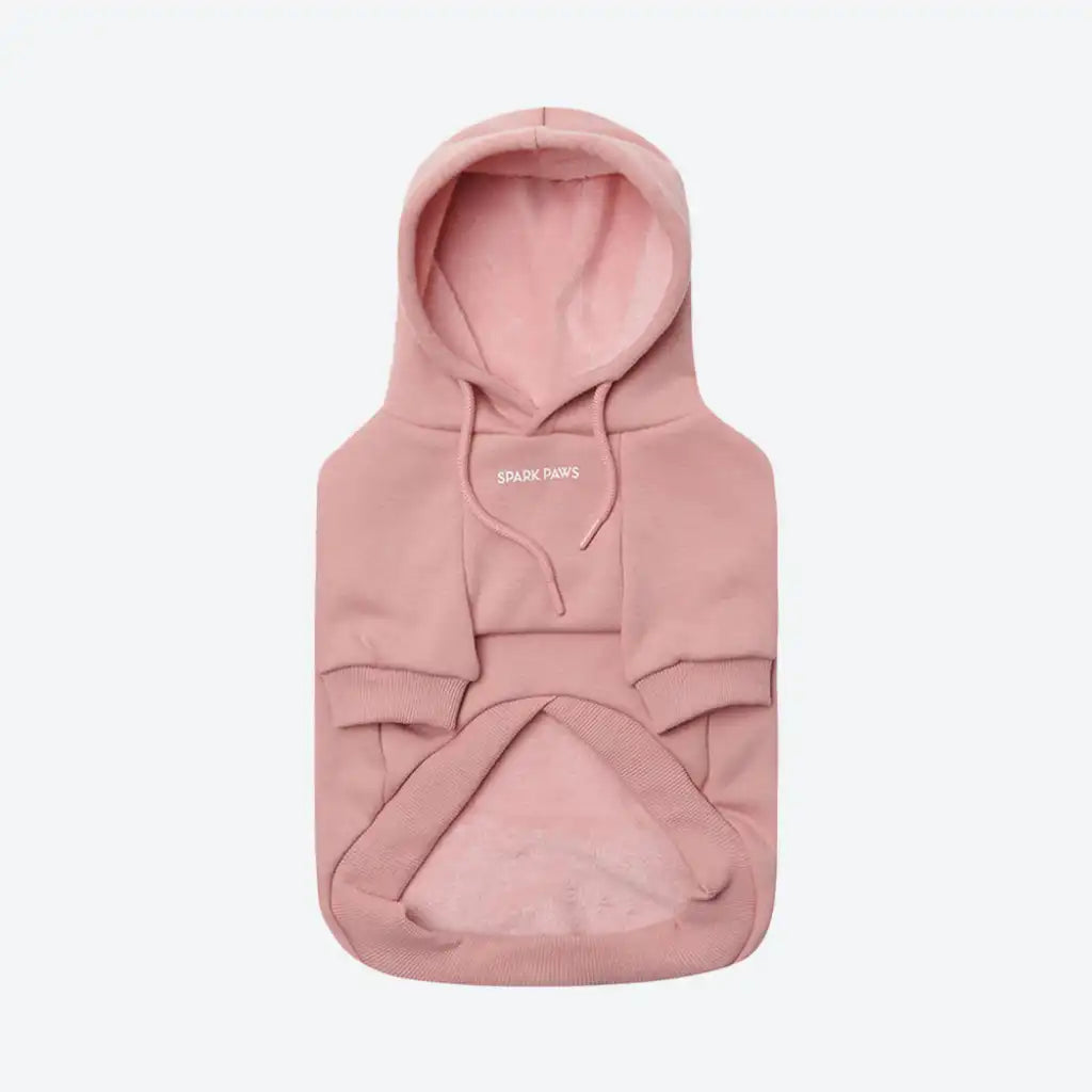Essential Dog Hoodie - Dusty Pink