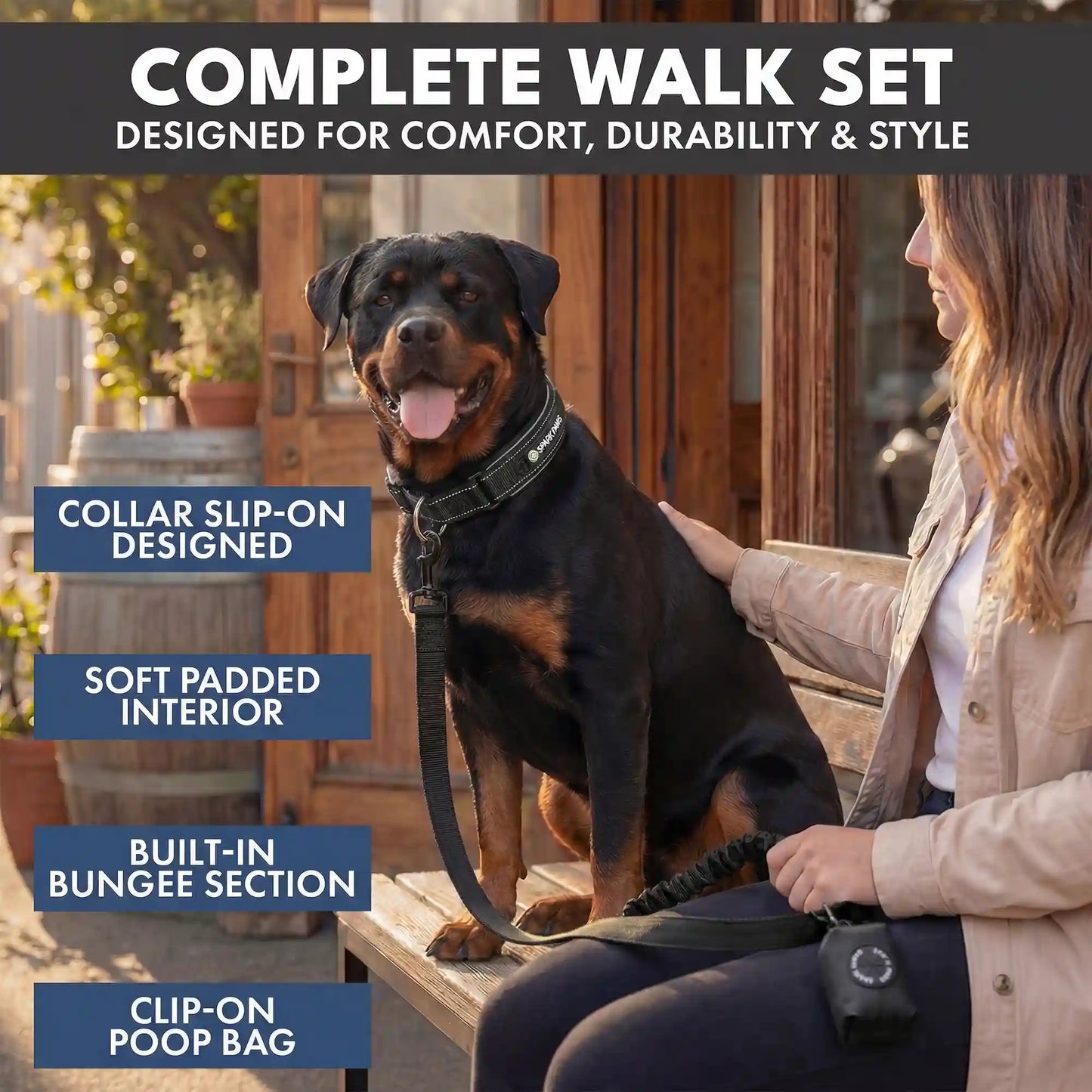 Martingale Collar and Multipurpose Leash Sets