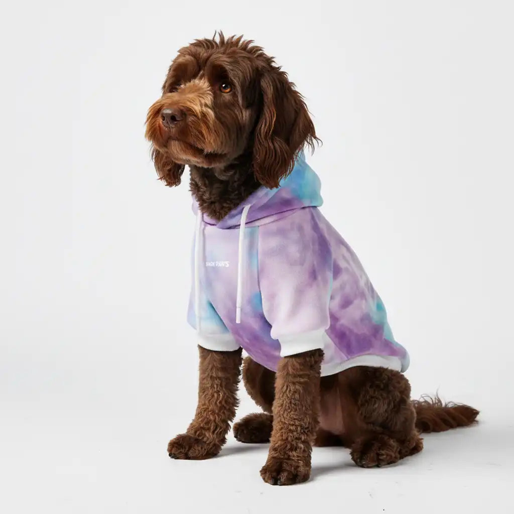 Velvet Dog Hoodie - 90s Retro