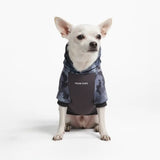 Grey Camo Dog Hoodie