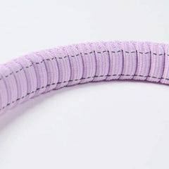 Multipurpose Seatbelt Handsfree Leash & Poop Bag Holder Set - Lilac